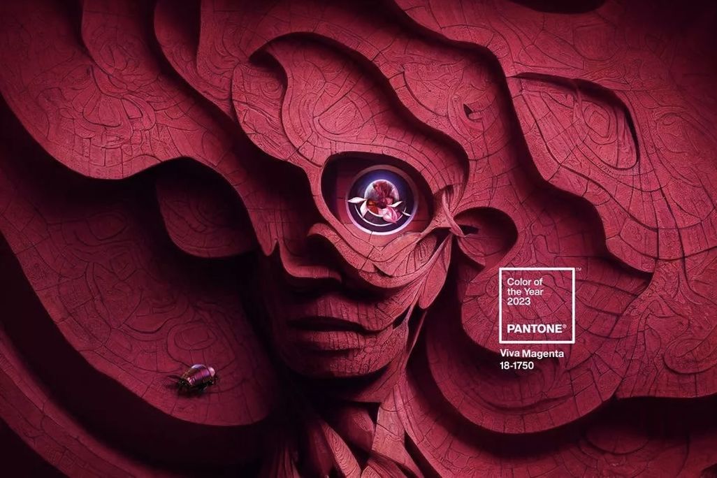 Promotional material for Viva Magenta