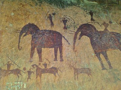 Cave art found in India