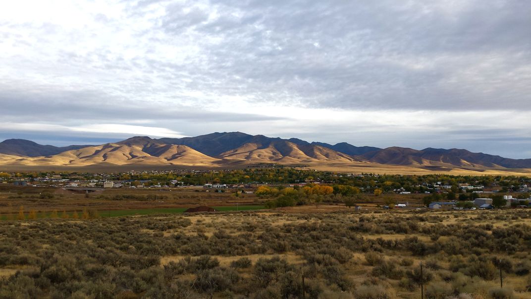 The rugged beauty of fall in the high-altitude desert of Winnemucca ...