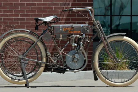 Harley-Davidson made just 450 motorcycles in 1908.