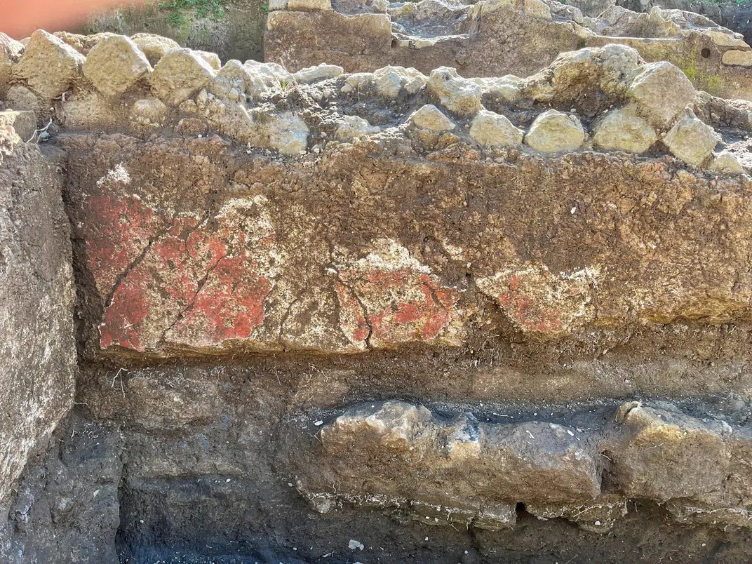 red plaster