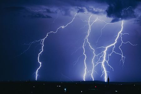 So far, scientists have only documented jagged lightning bolts. Some physicists believe that the discovery of a completely straight lightning bolt could prove the existence of dark matter.