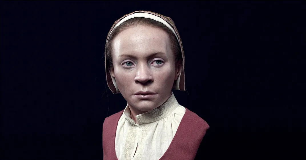 A facial reconstruction of Zosia