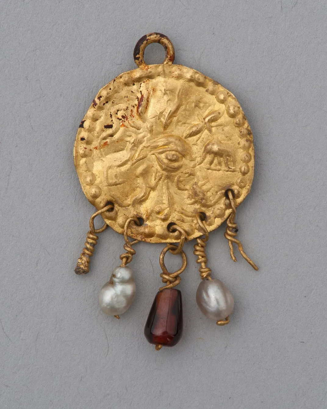 A pendant amulet