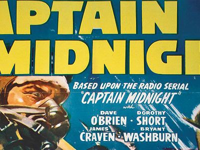 Over 15 episodes, Captain Midnight survived bombs, fire, near drowning, and more, before delivering criminal mastermind Ivan Shark to the police — a departure from the comic strip, in which Shark was devoured by a polar bear.