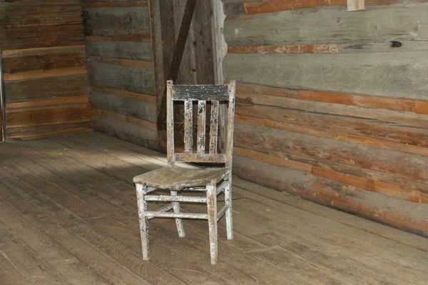 Empty chair at the old homestead thumbnail