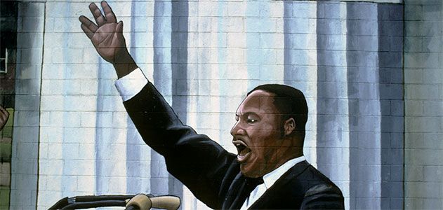 Martin Luther King Jr murals