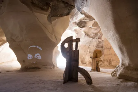 "Human Forms" is on view through November. 