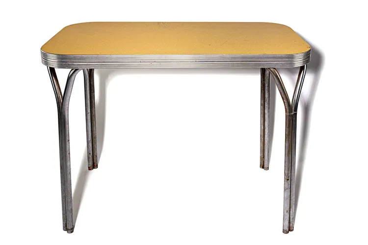 Lillian Vernon's kitchen table