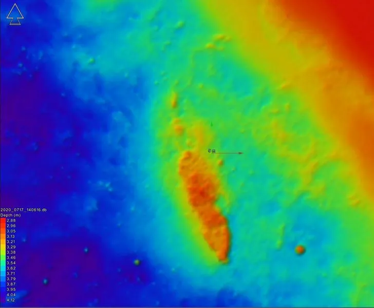 shipwreck found using sonar 