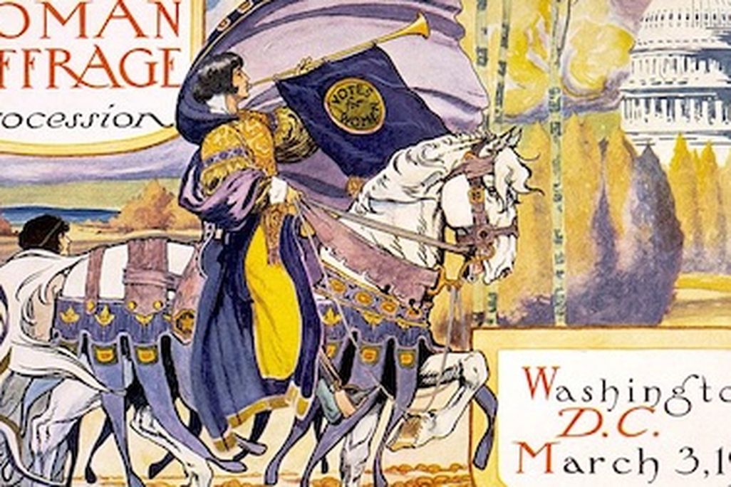 1913 woman suffrage parade