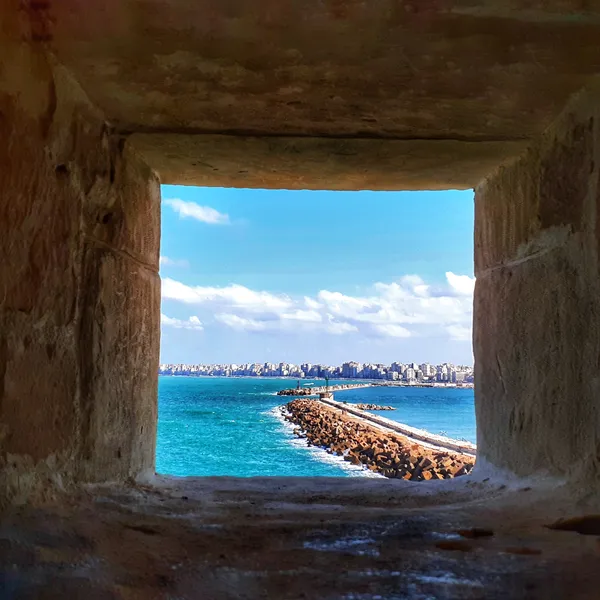 Alexandria seen from Citadel of Qaitbay thumbnail