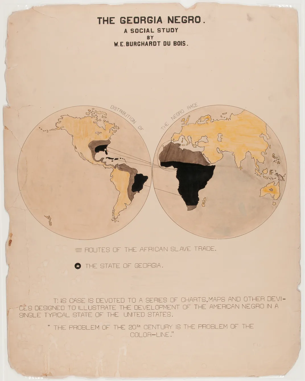 The Georgia Negro. A Social Study designed by W.E.B. Du Bois and students of Atlanta University, 1900