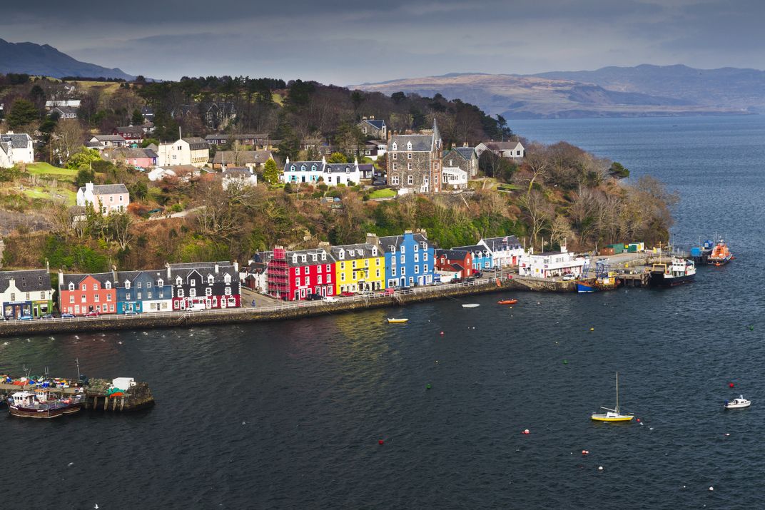 Village of Tobermory, Isle of Mull, Scotland