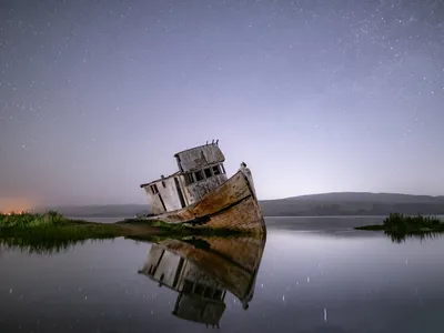 This Instagram-Famous Abandoned Boat May Soon Disappear From California Shoreline image