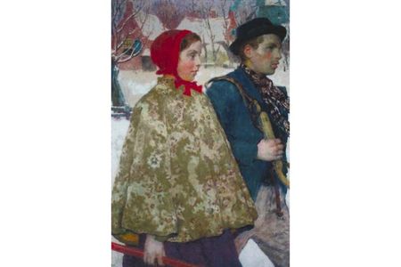The Nazis seized Winter, an early 20th-century painting by American artist Gari Melchers, in 1933.