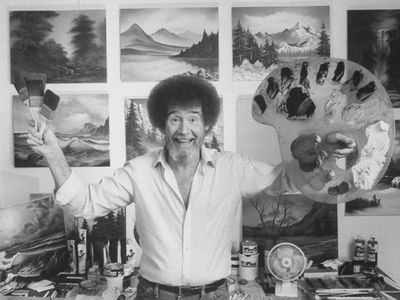 The incomparable Bob Ross