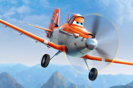 Dusty rides again. A scene from Planes.