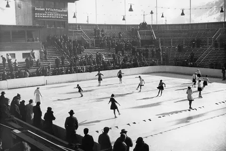 Figure skating at the Olympic winter games in Garmisch-Partenkirchen, 1936