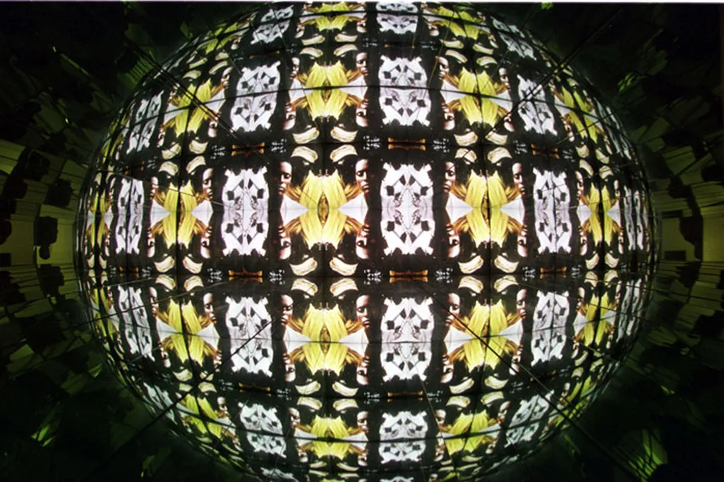 Theo Eshetu's video installation