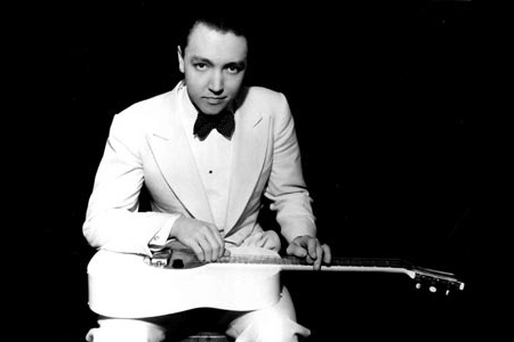 Alvino Rey studio portrait