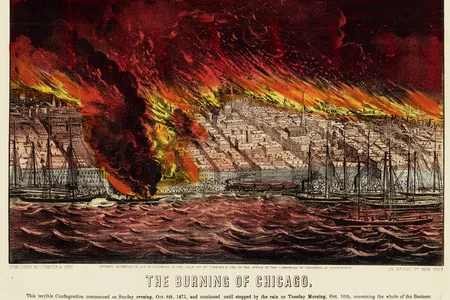 Chicago's Great Fire sparked on October 8, 1871 and raged for more than 24 hours.&nbsp;
