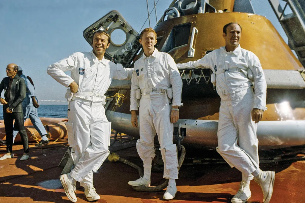 Alan Shepard, Stuart Roosa, Ed Mitchell