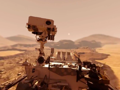 Ride along with a Mars rover, or a moon rover. Both trips are possible in VR.