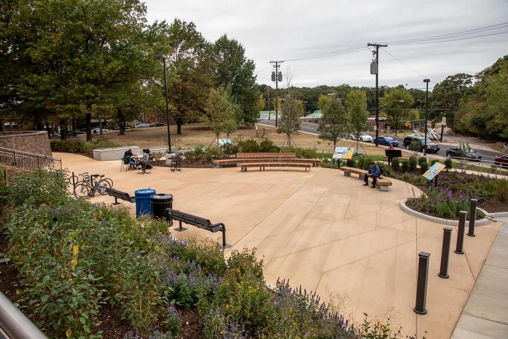 Museum's new landscaping