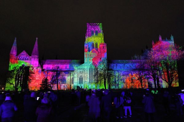 Lumiere at Durham Cathedral thumbnail