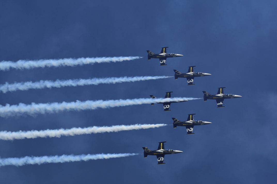 Breitling Jet Team America Tour at Hill Airshow, Utah Smithsonian