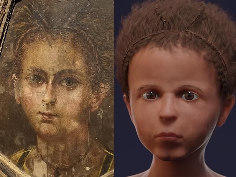 3-D Reconstruction Reveals the Face of an Ancient Egyptian Toddler | Smart  News| Smithsonian Magazine