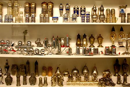 Andrea Ludden's collection of over 40,000 pairs of salt and pepper shakers started completely by chance when Ludden bought a pepper mill at a garage sale in the mid-1980s.