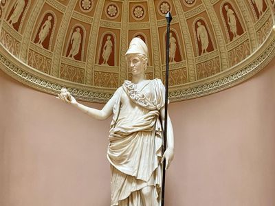 The statue of Athena had been housed in William Weddell&#39;s estate in England since the 1700s.