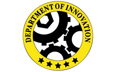 The Department of Innovation logo by Jamie Simon