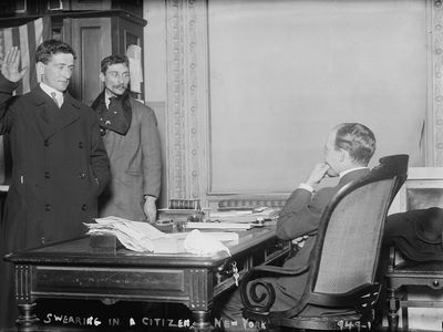 The Naturalization Act of 1906 federalized the naturalization process, allowing millions of immigrants a smoother process for becoming U.S. citizens.