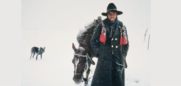 Gerald Mack, with his horse, Sky, and dog, Cisco Kid