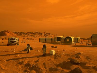 Early settlers on Mars will need a way to make their own rocket fuel.  