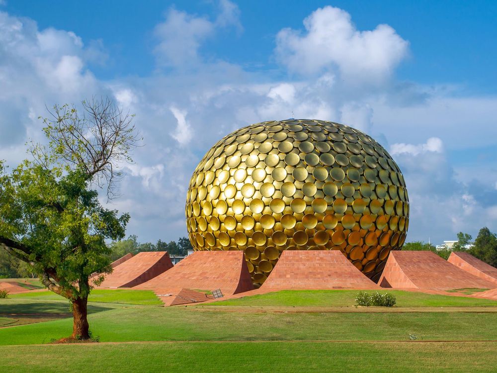 Golden Temple, Auroville, India