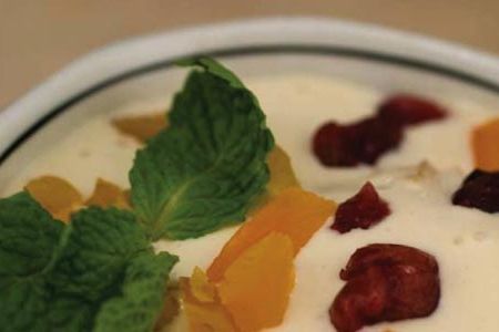 Nesselrode pudding.