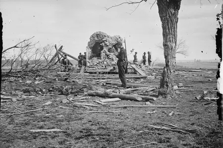 By March 1862, Judith Henry&#39;s Virginia home had been reduced to rubble.