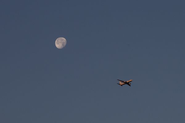 Moon and Airplane thumbnail