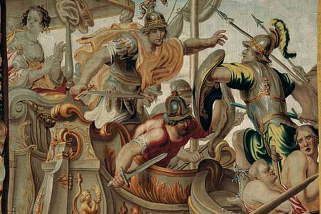 The Battle of Actium tapestry