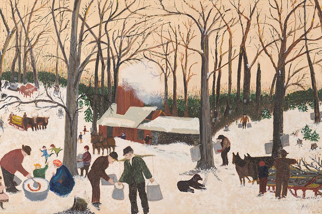 Bringing in the Maple Sugar