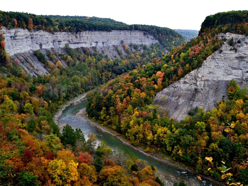 The Grand Canyon of the east Letchworth State Park, Castile, New York