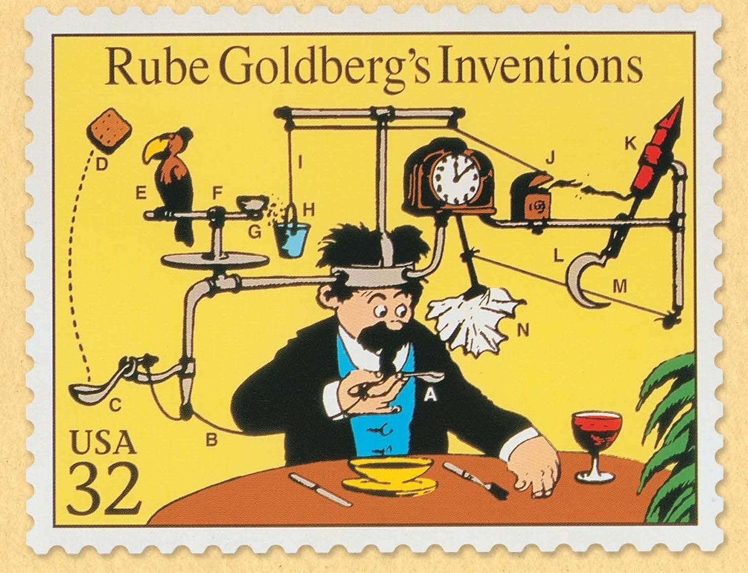 The Story Behind Rube Goldberg's Complicated Contraptions | History|  Smithsonian Magazine