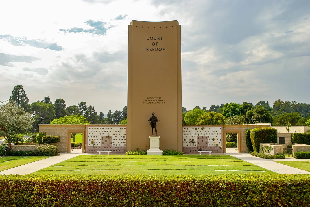 The Court of Freedom at Forest Lawn