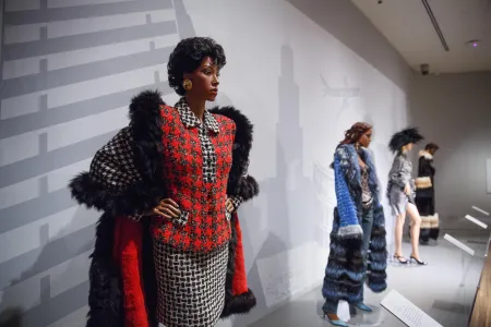 Clothes from several decades of the show are on display at The George Washington University Museum.