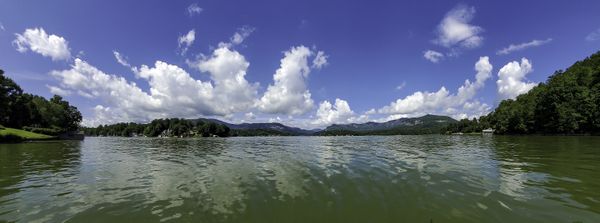 Panorama of Lake Lure thumbnail