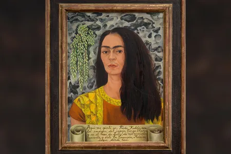 Self-Portrait With Loose Hair, Frida Kahlo, 1947
